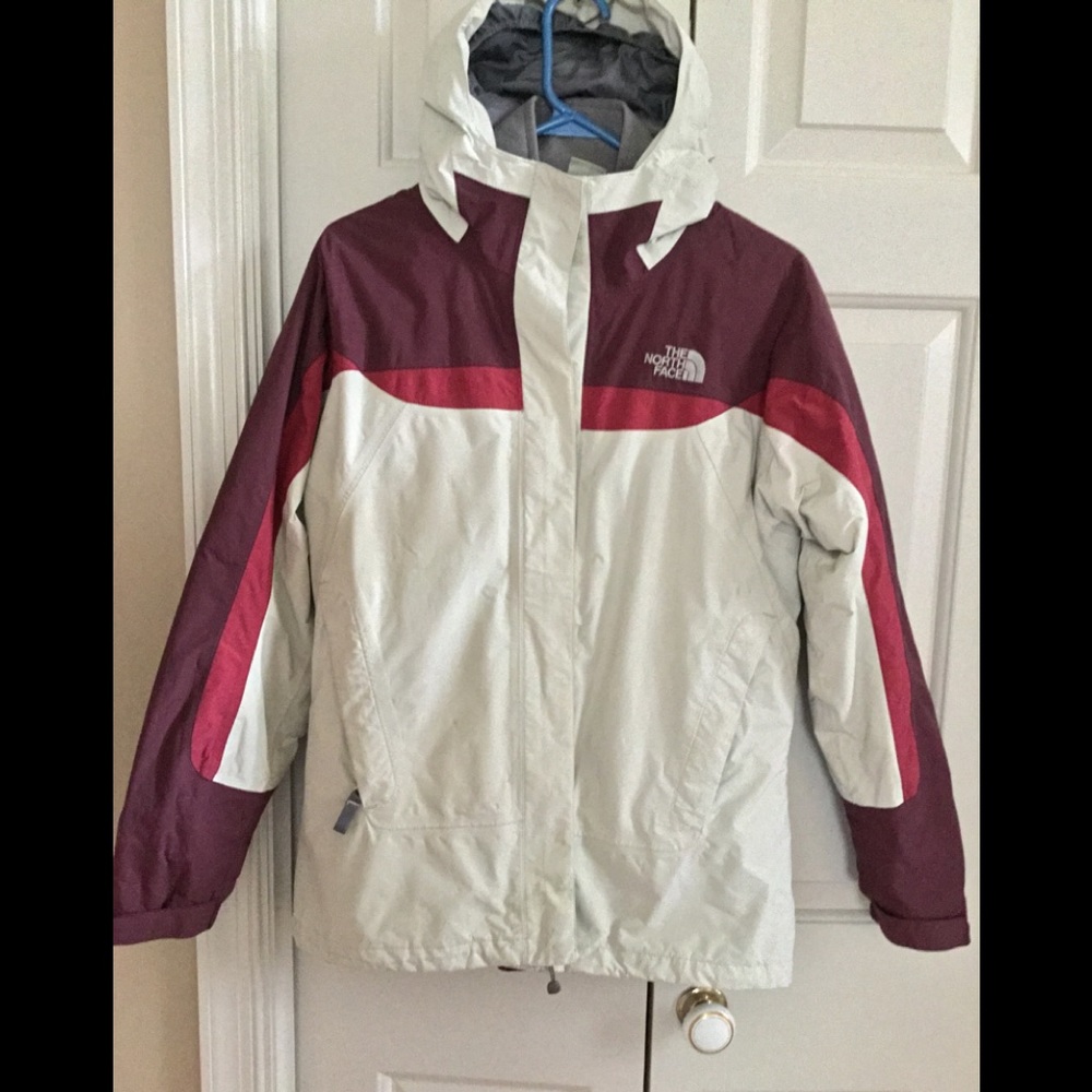 Northface Jacket With Removable Fleece Liner YXL